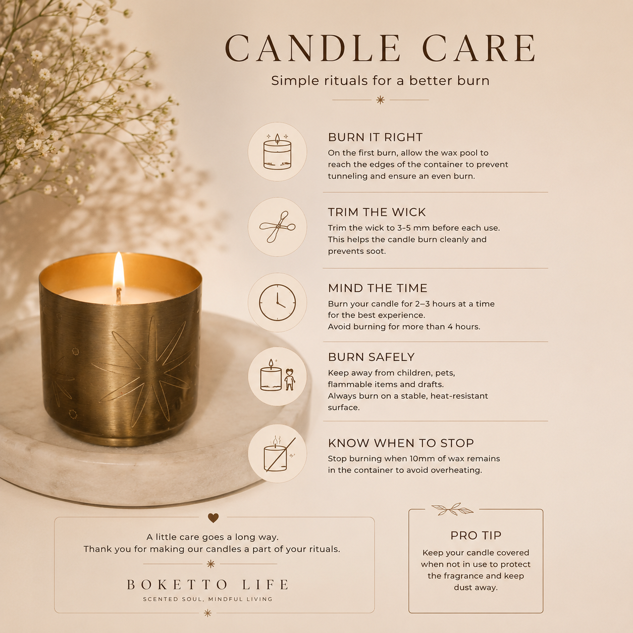 Nakshatra - Soy Wax Candle