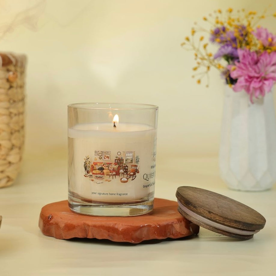 Quiet Living Candle – Grapefruit, Mandarin & Bergamot