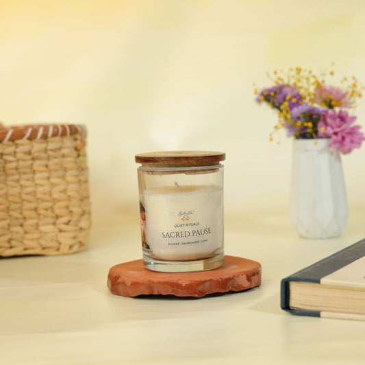 Sacred Pause Candle – Aniseed, Sandalwood & Lime