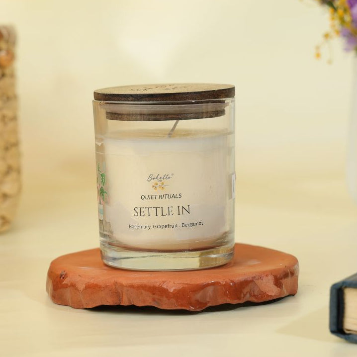 Settle In Candle – Rosemary, Grapefruit & Bergamot