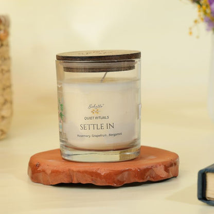Settle In Candle – Rosemary, Grapefruit & Bergamot