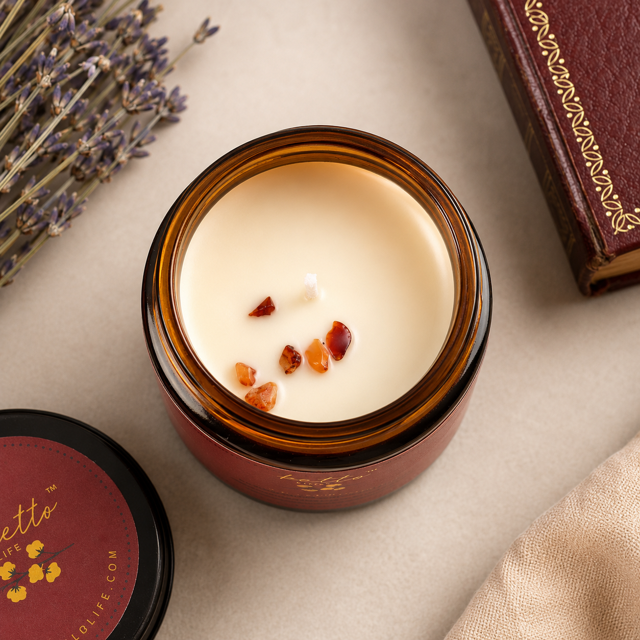 Soy wax candle - Manifestation Candle - Shakti