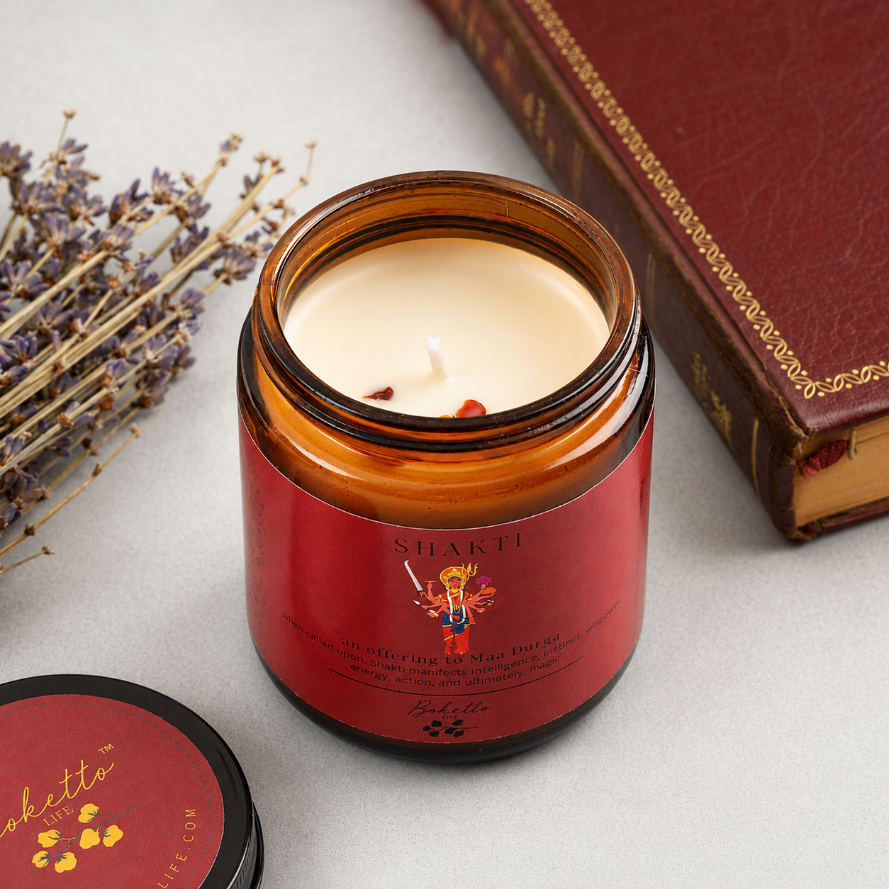 Soy wax candle - Manifestation Candle - Shakti