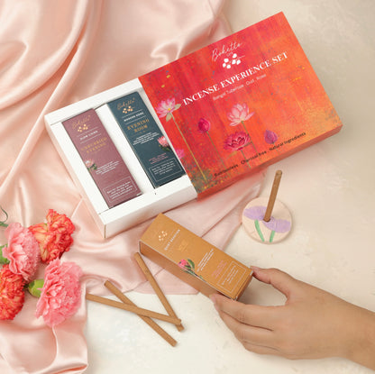 Incense Experience Set - Bengal Tuberose . Oud . Rose