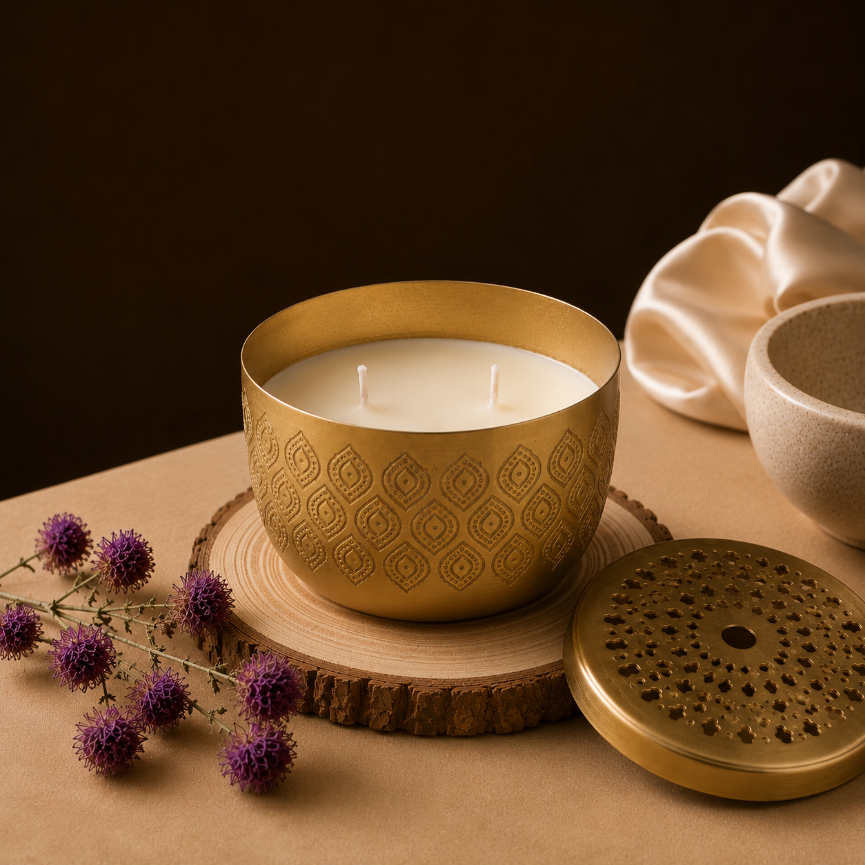 Soy Wax Scented Candle - Tara