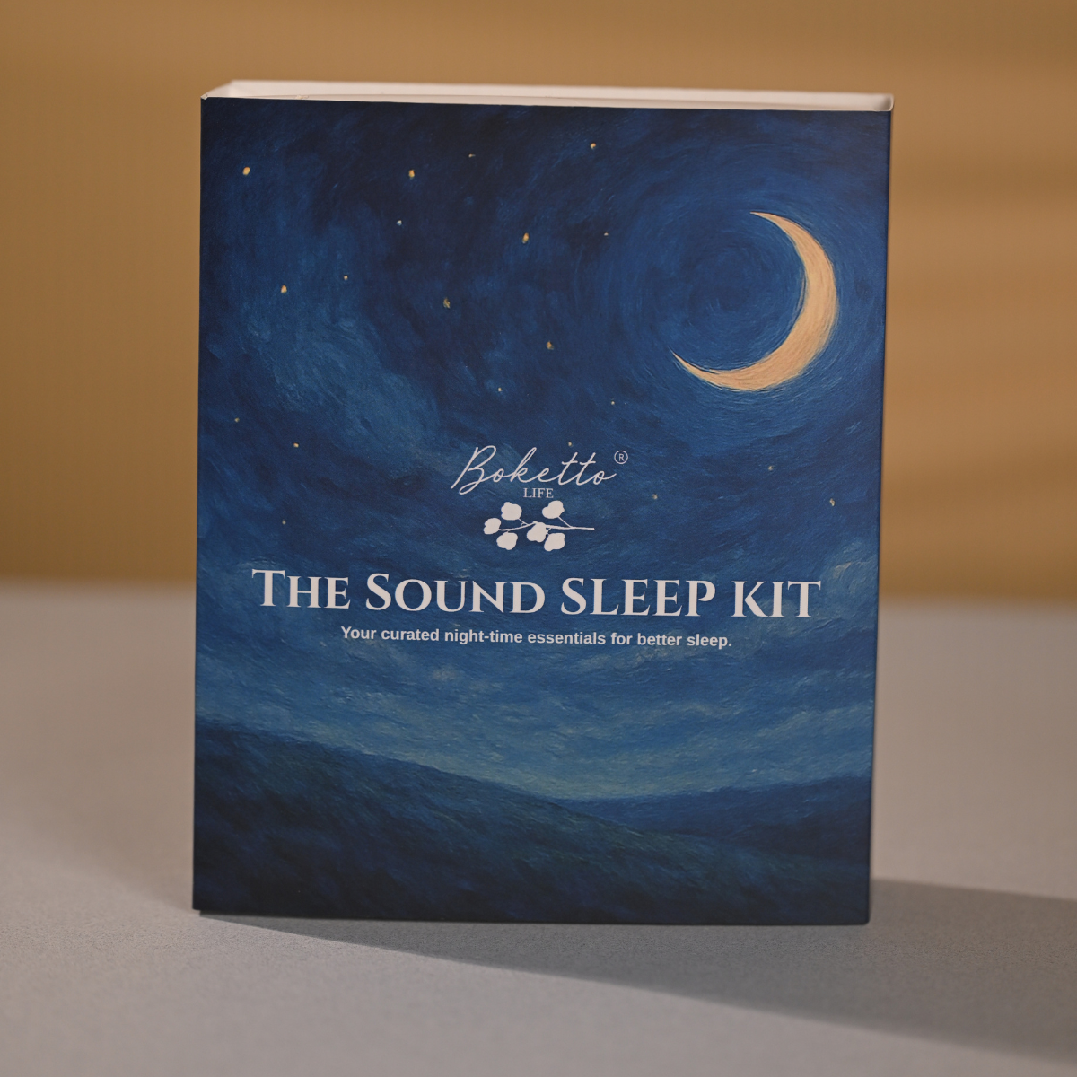 BokettoLife's Sound Sleep Kit with room spray, linen spray and magnesium oil