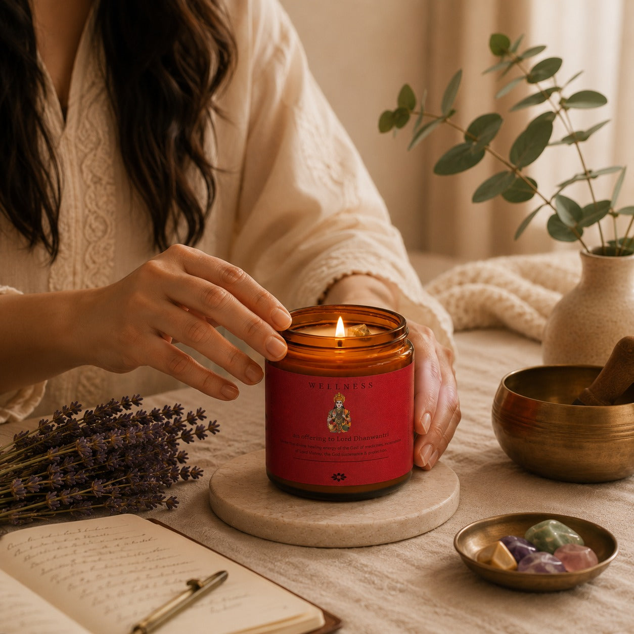 Soy wax candle - Manifestation Candle - Wellness