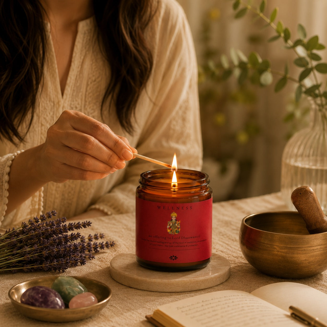 Soy wax candle - Manifestation Candle - Wellness