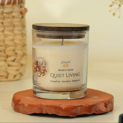 Quiet Living Candle – Grapefruit, Mandarin & Bergamot