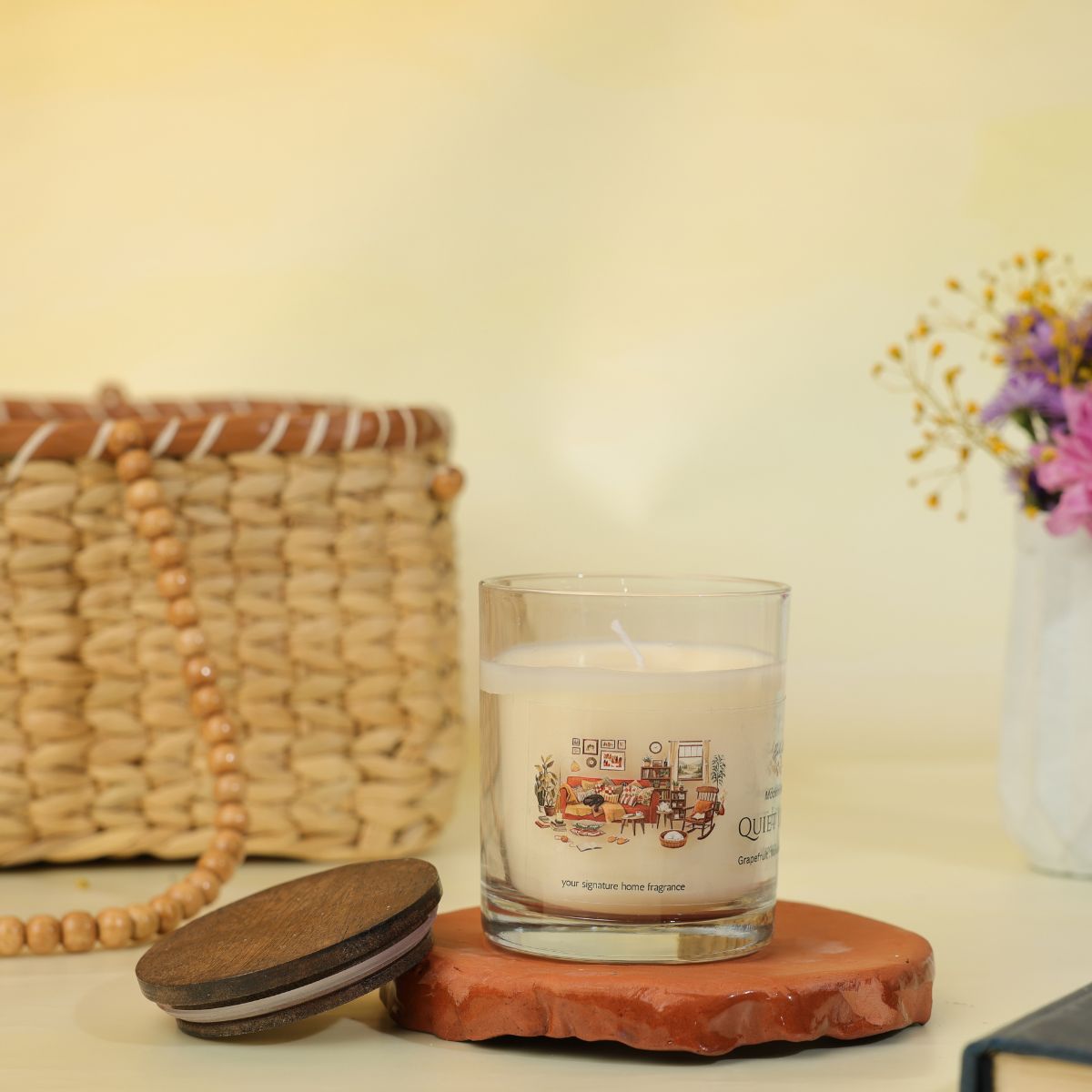 Quiet Living Candle – Grapefruit, Mandarin & Bergamot